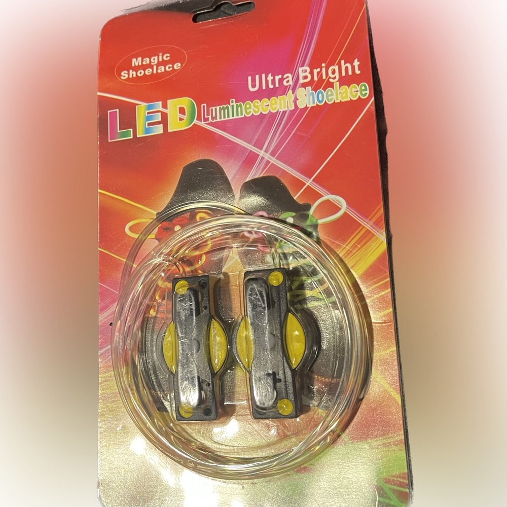 LED Luminescent Shoelaces